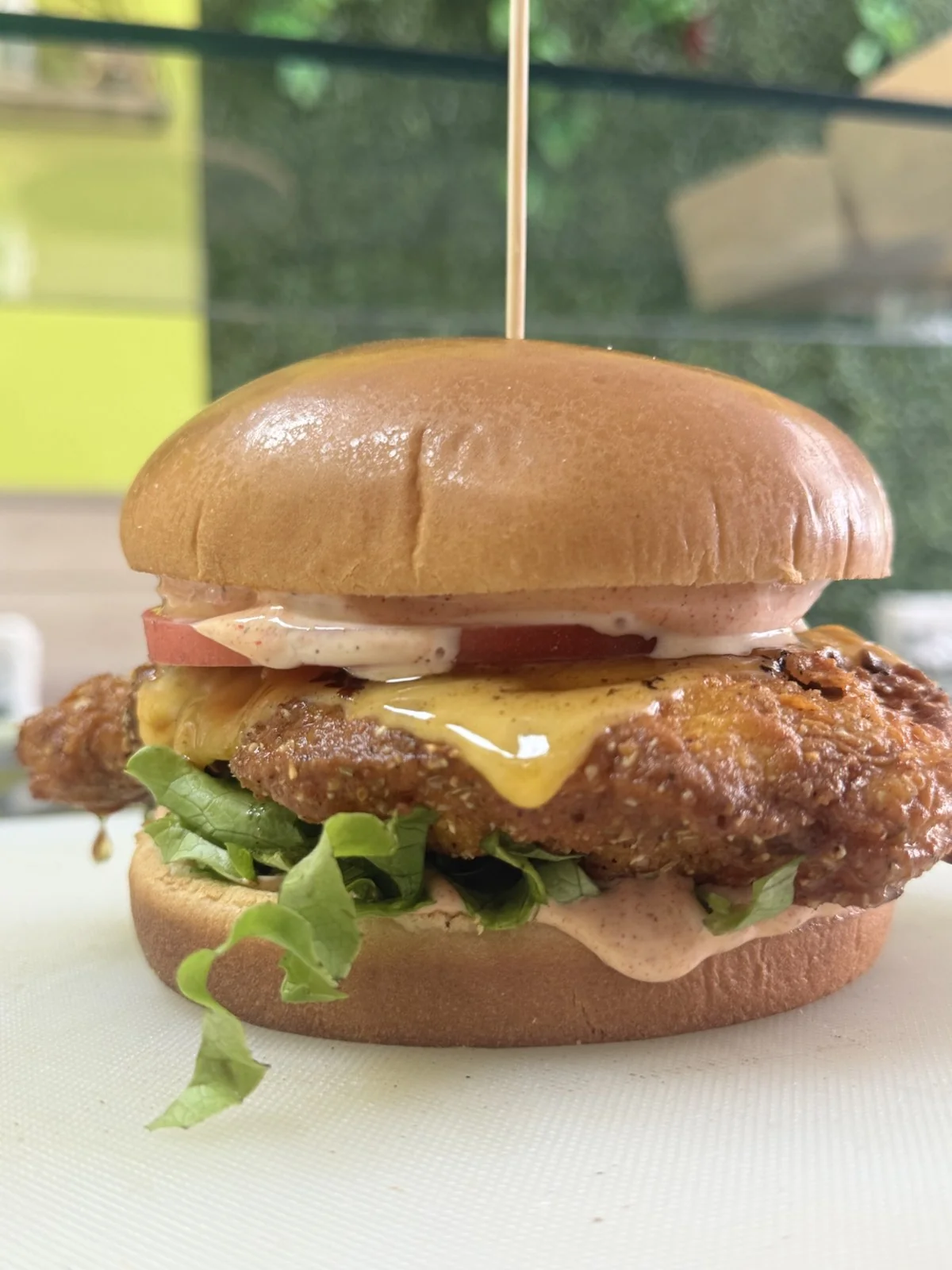 Пилешки бургер